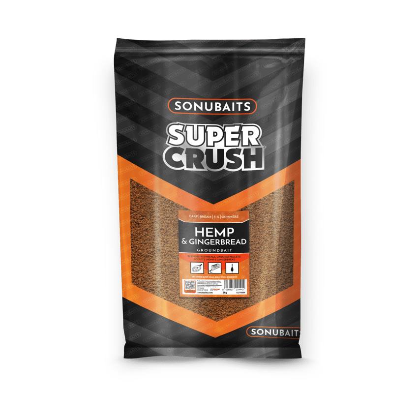 Sonubaits Supercrush Hemp & Gingerbread 2kg
