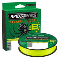 SpiderWire Stealth Smooth x8 300m Hi Vis Yellow