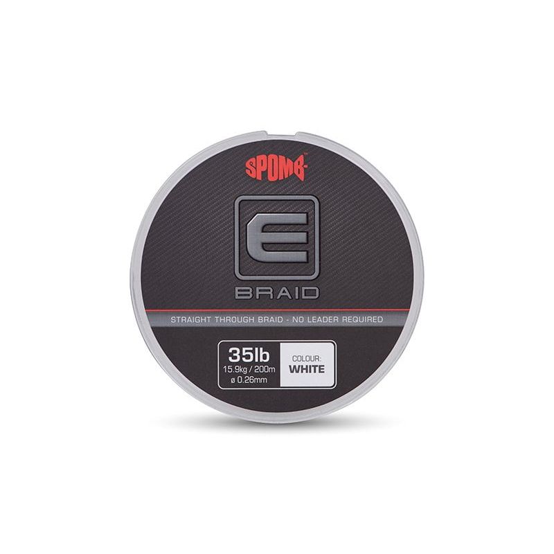 Spomb E Braid 200m White
