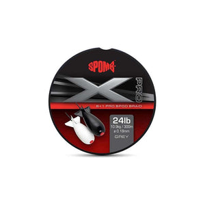 Spomb X Pro Braid Grey 8+1 0.18mm 24lbs
