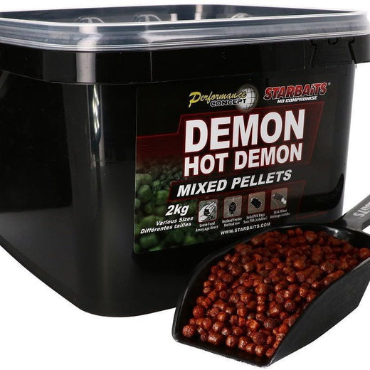 Starbaits PC Demon Hot Demon Pellets Mixed 2kg