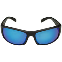 Strike King S11 Optics Okeechobee Matte Black Frame Multi Layer White Blue Mirror Gray Base Lens
