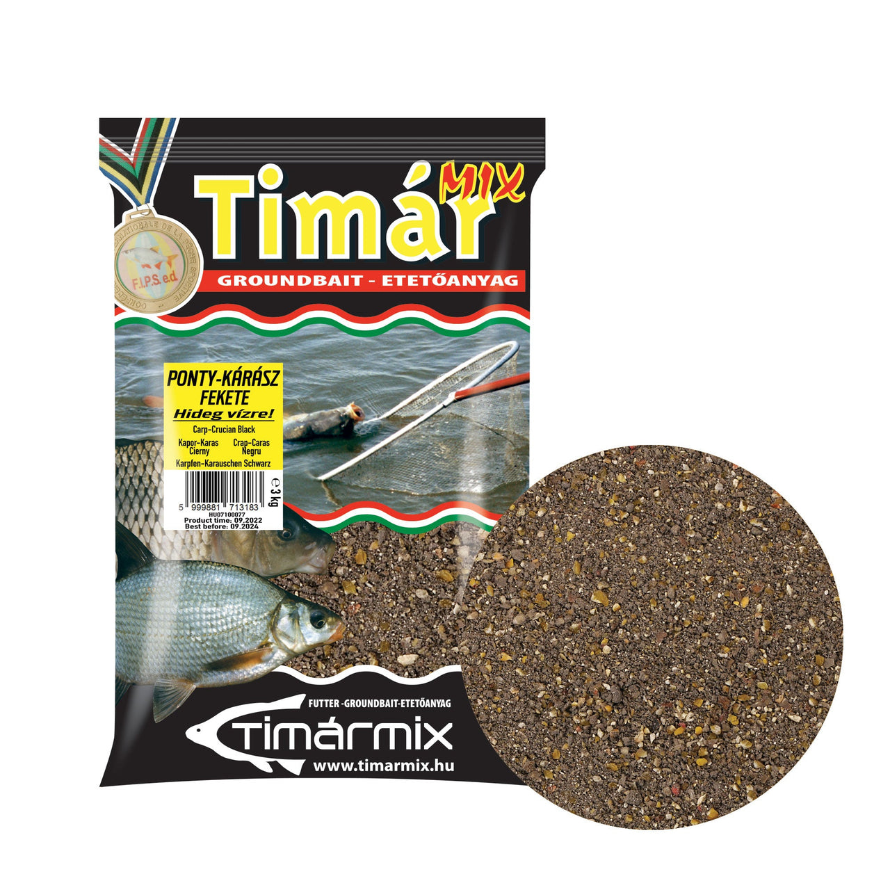 Timar Mix Carp - Mix Black 3kg - TM3213