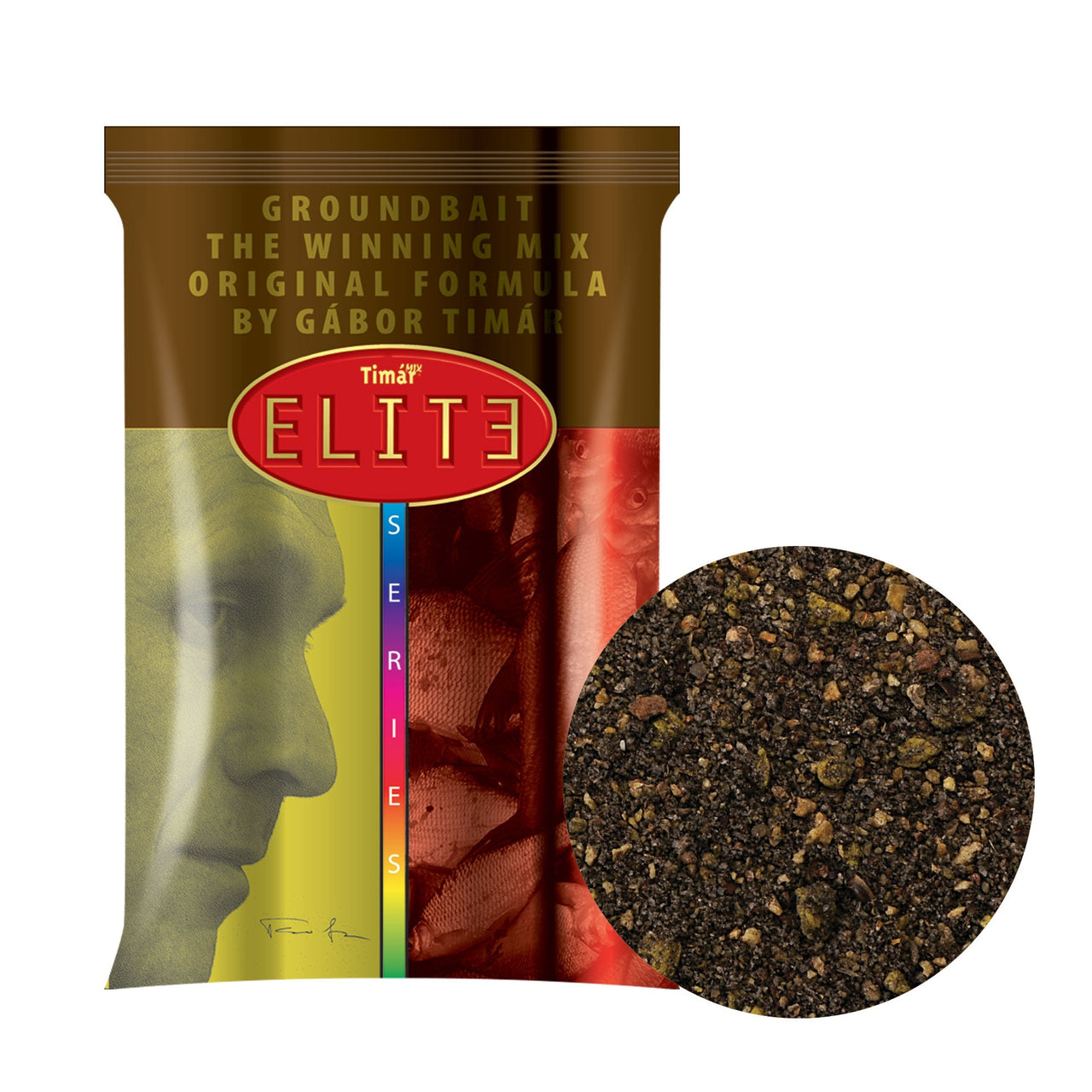 Timar Mix Elite carp black 1KG - TM1042