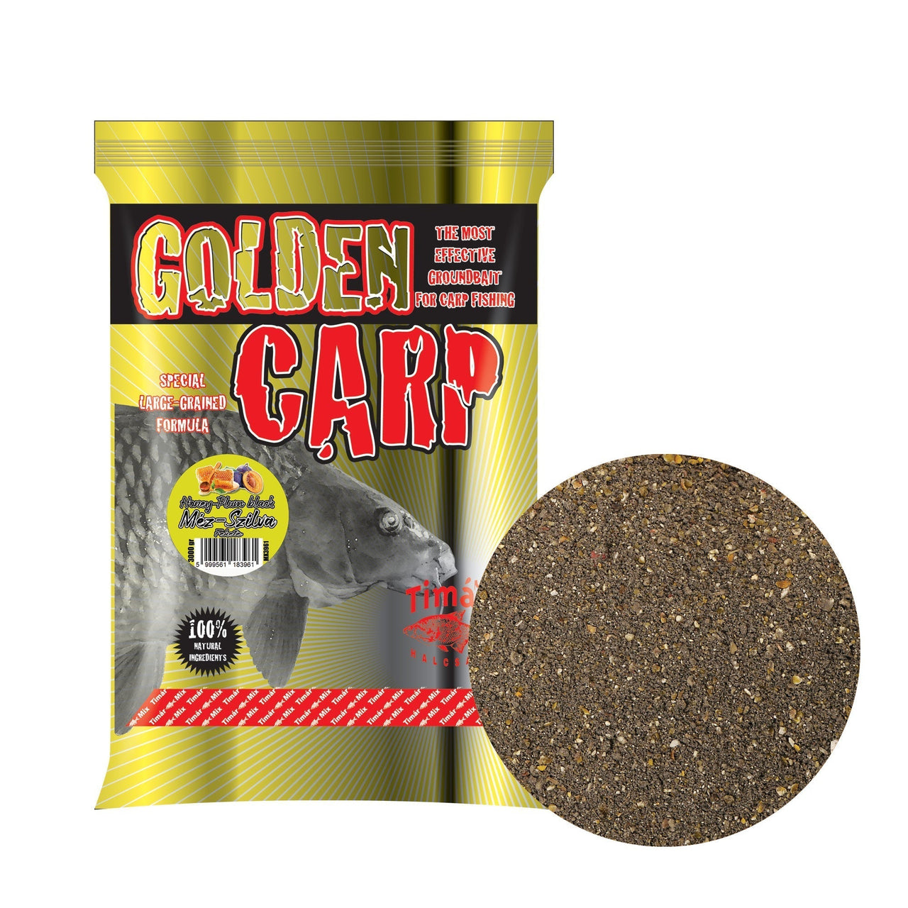 Timar Mix Golden Carp Serie 3kg  Honey Plum Black - MX3961