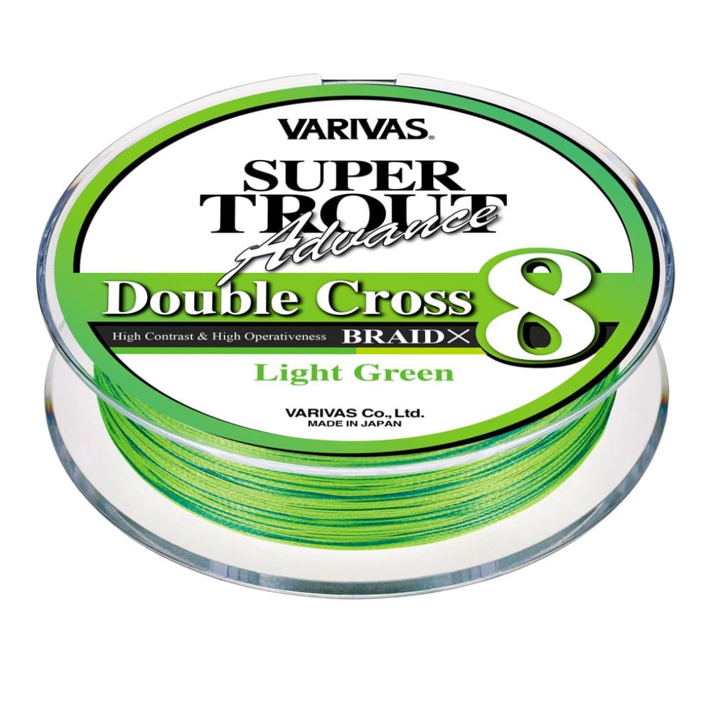 Varivas Finesse X8 Braid Double Cross Light Green - PE 100m