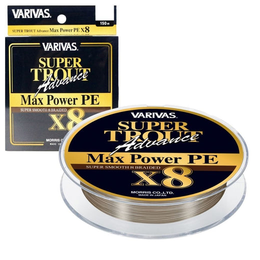 Varivas Super Trout Advance Max Power Braid X8 150m