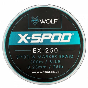 Wolf EX250 X-Spod Marker Braid Blue 300m