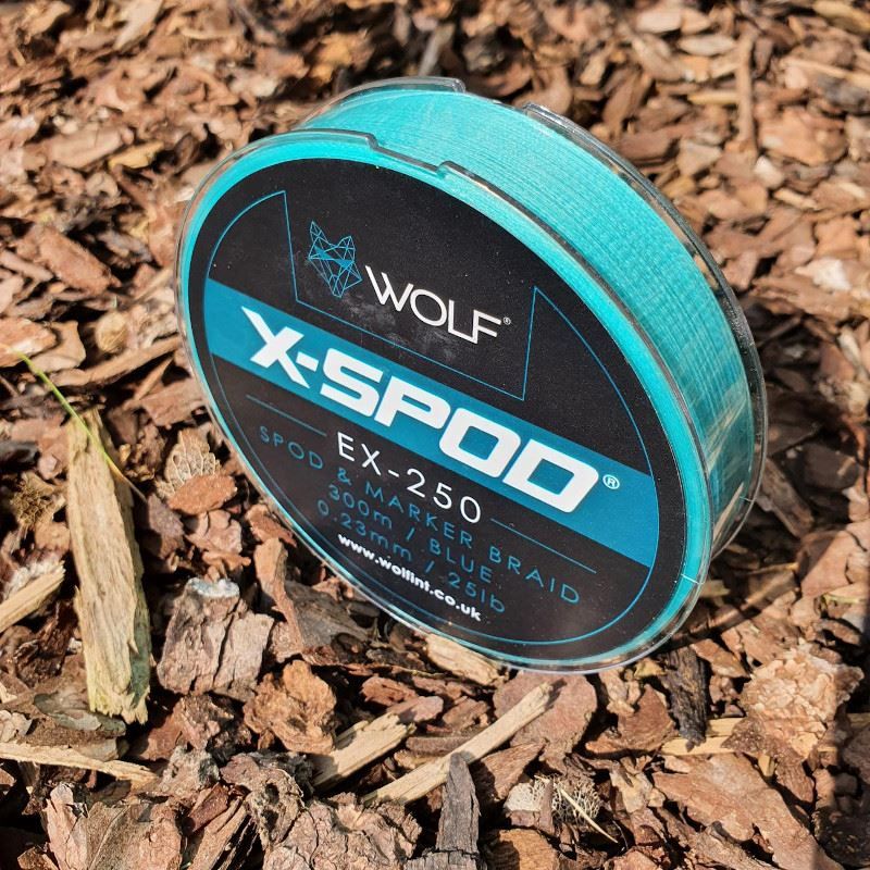 Wolf EX250 X-Spod Marker Braid Blue 300m