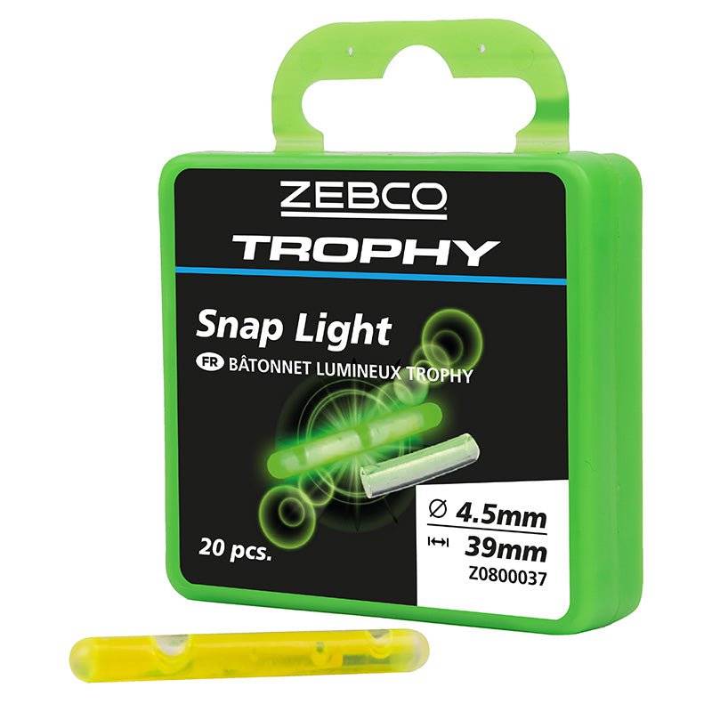 Zebco Trophy Snap Light Pack 4.5m 20pc