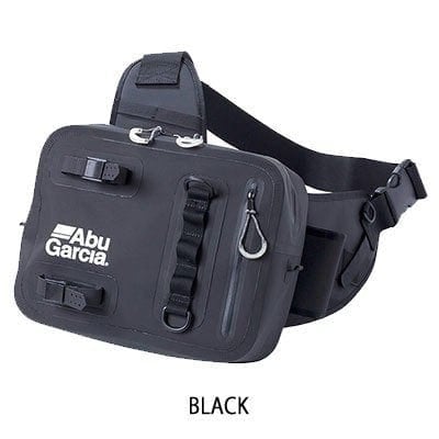abu garcia weather tackle bag large white black Abu Garcia Waterproof One-Shoulder Bag - Black