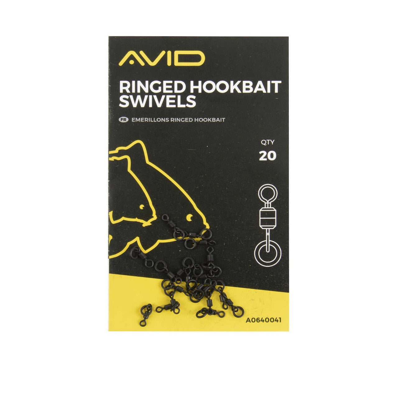 Avid Carp Terminal Ringed Hookbait Swivels