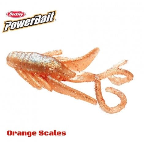Berkley PowerBait Micro Sparkle Nymph OrangeScales 2.5cm