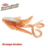 Berkley PowerBait Micro Sparkle Nymph OrangeScales 2.5cm