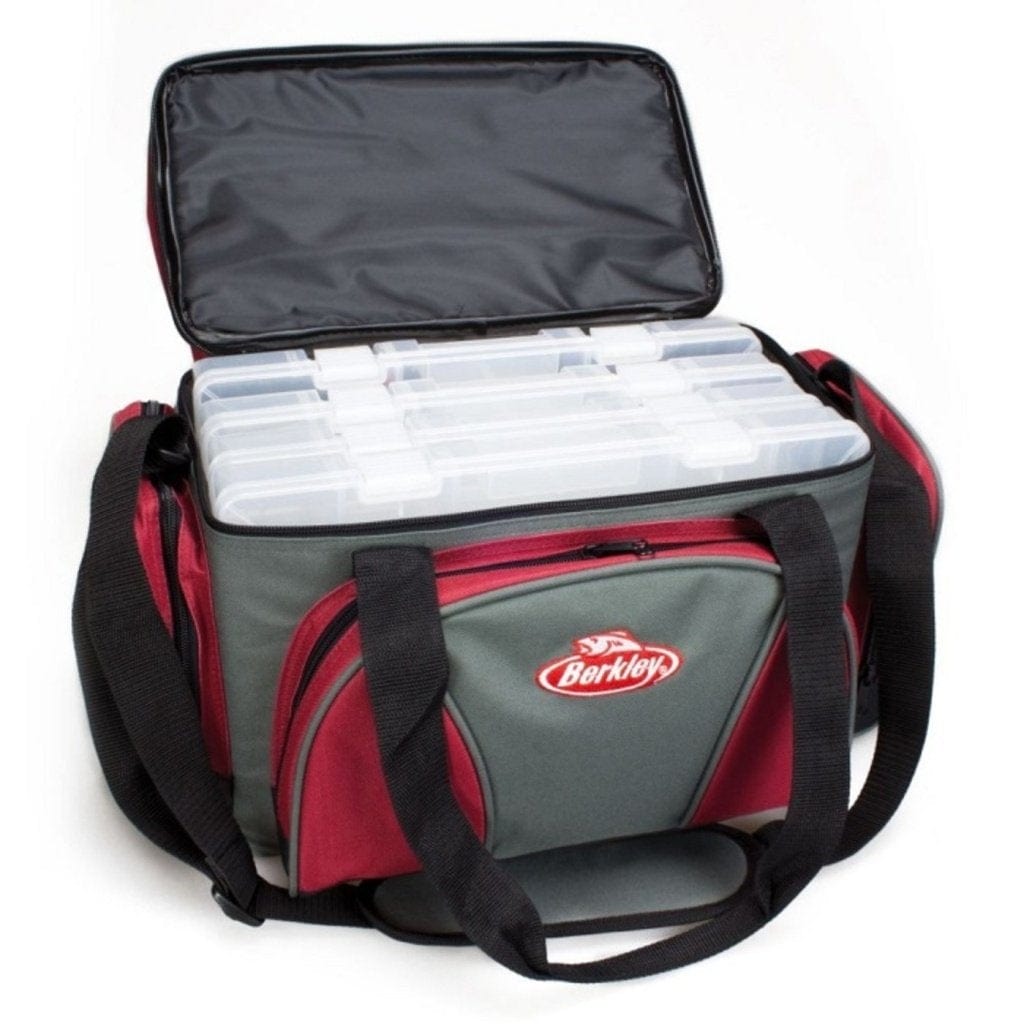 Berkley System Bag Grey / Red + 4 boxes - 1110662