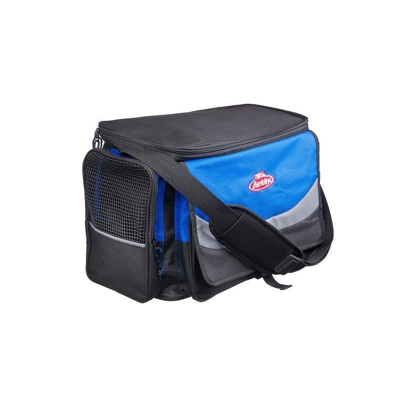 berkley tackle bag with four tackle boxes Berkley System Bag L Tackle Bag with 4 Boxes