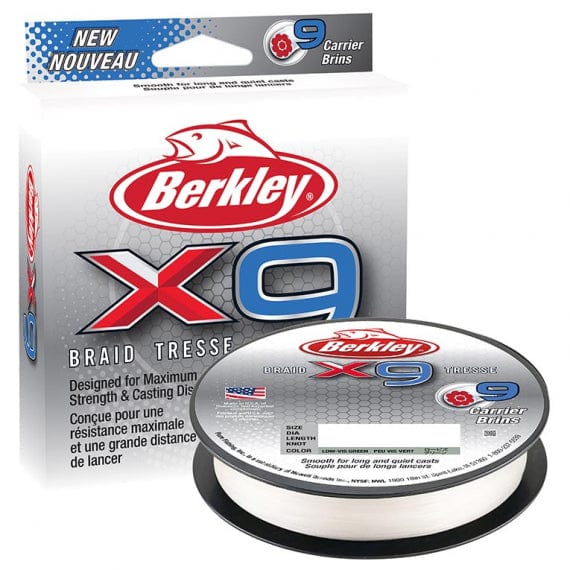 berkley fireline crystal braided fishing line Berkley X9 Crystal 150m Braided Fishing Line – MatchFishing
