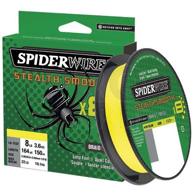 SpiderWire Stealth Smooth8 Yellow 150m