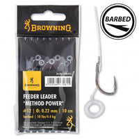 Browning Feeder Leader Method Power Pellet Band 6pcs