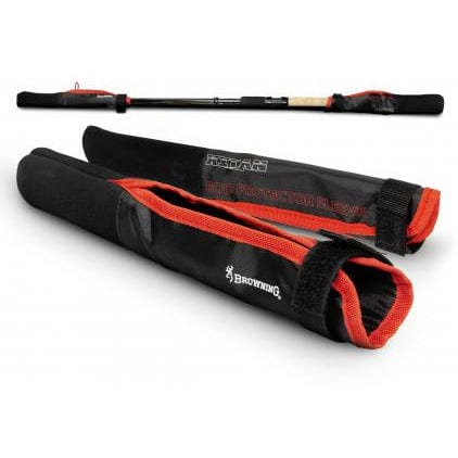 browning fishing gear Browning Xitan Rod Protector Sleeve Fishing Rod Cover – MatchFishing
