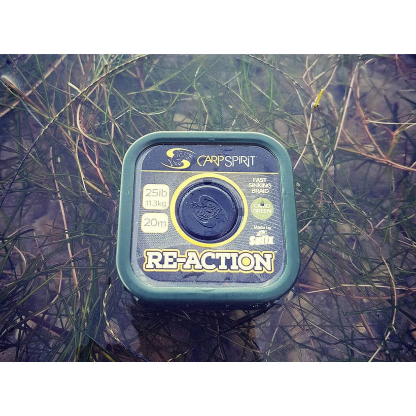 Bas de ligne Carp Spirit Re-Action (x2) - noir Bas de ligne Carp Spirit Re-Action (x2) - noir