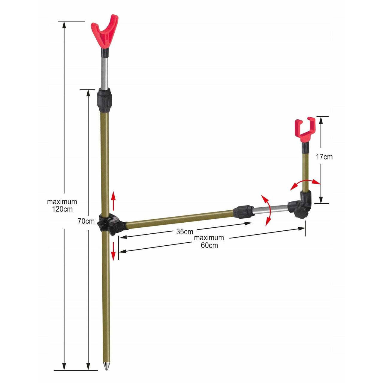 Cormoran Rod Holder 6366 80-125cm
