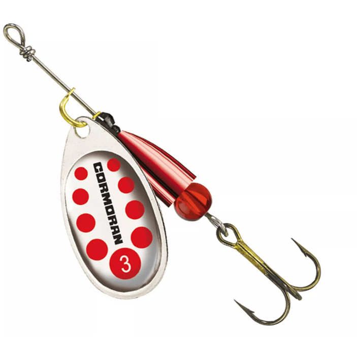 Varalica Cormoran Bullet Silver Black Dots 2 4g