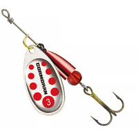 Varalica Cormoran Bullet Silver Red Dots 1 3g