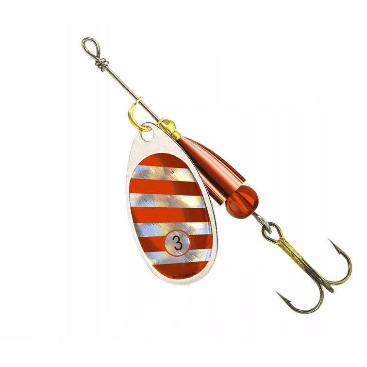 Varalica Cormoran Bullet Silver Red Stripes 1 3g