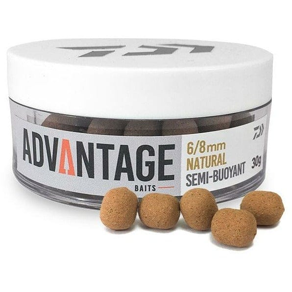 Daiwa Advantage Baits Semi Buoyant Natural 8/10mm