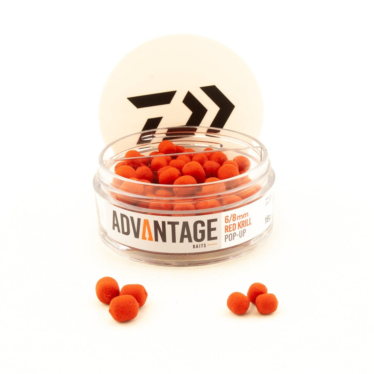 DAIWA Advantage Pop Up 6/8mm red krill