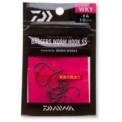 DAIWA Bassers Worm Hook WKY