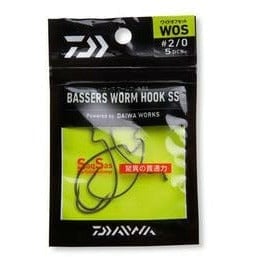 DAIWA Bassers Worm Hook WOS