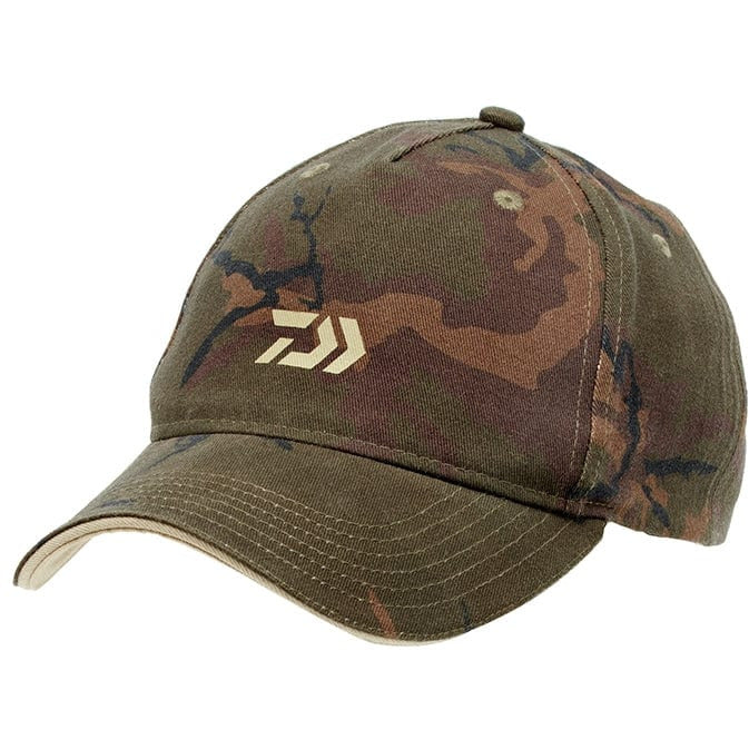 DAIWA carp camo peaked cap