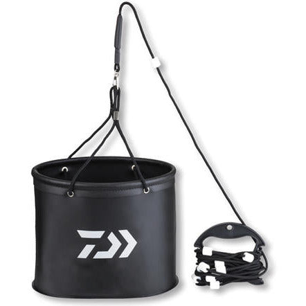 collapsible eva fishing bucket DAIWA Foldable Bucket Grip:Cork Split Grip Fish Transport Boxes for BABY BASS POPPER - Saltwater