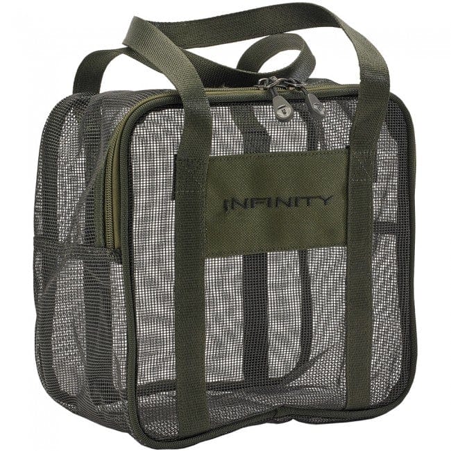 daiwa infinity tackle bag Daiwa Infinity Boilie Mesh Dry Bag XL Boilie Storage Bag – MatchFishing