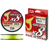 DAIWA J-Braid GRAND X8 135m Yellow