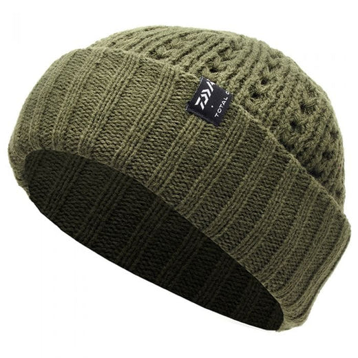 DAIWA Knitted Beanie Hat Green
