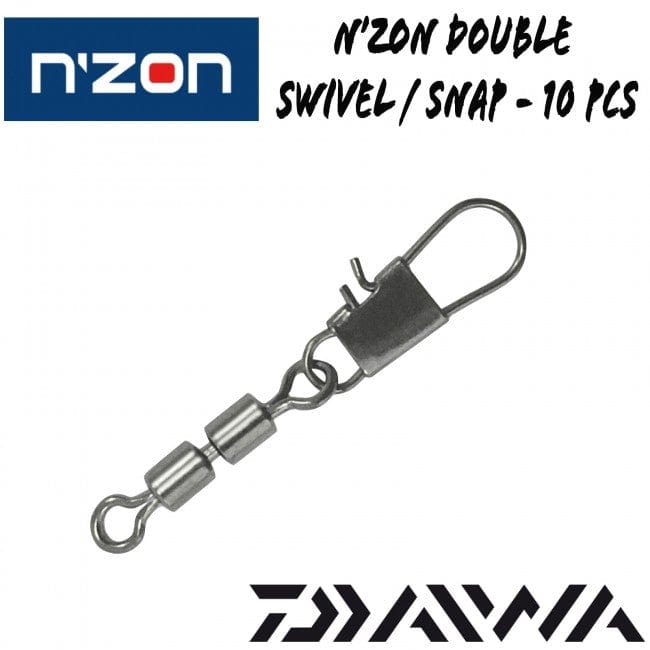 DAIWA N'ZON DOUBLE SWIVEL SNAP SIZE 12