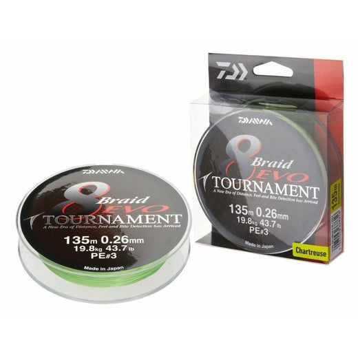 DAIWA TN 8 B EVO - 135m Chartreuse