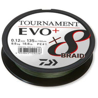 DAIWA TN X8 Braid EVO+ 270m Dark Green