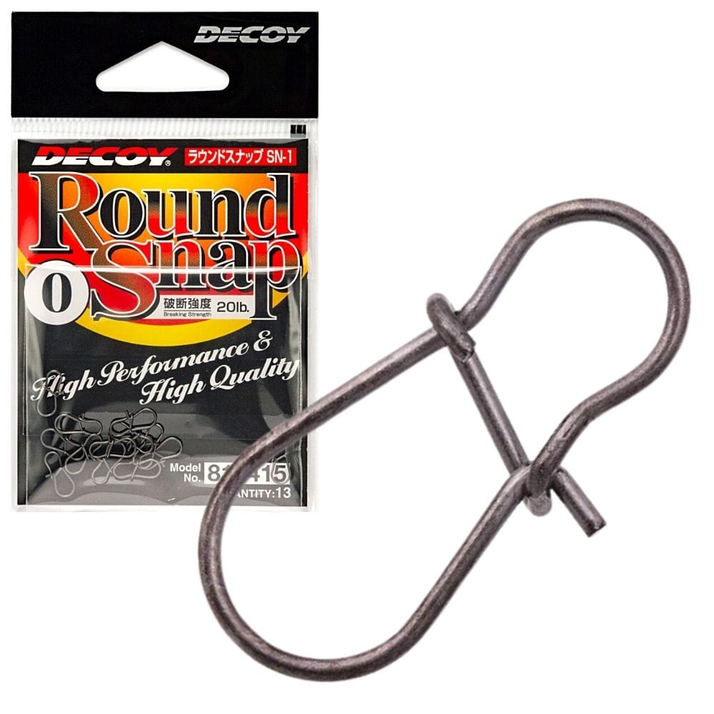 DECOY Lure Fishing Hypower Stainless Steel Round SNAP