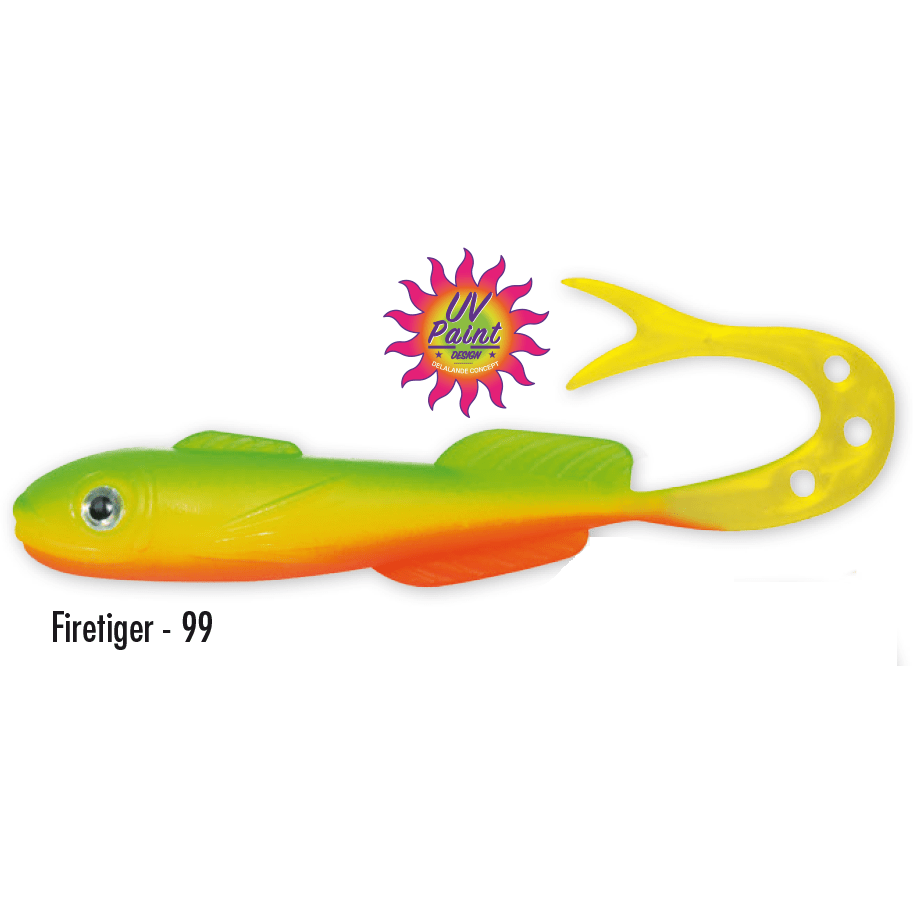 Delalande Chabot Curly 5cm Firetiger