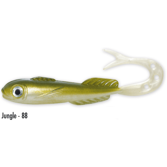Delalande Chabot Curly 7cm Soft Lure Jungle – MatchFishing