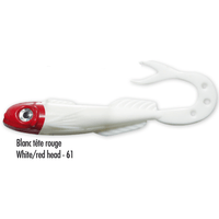 Delalande Chabot Curly 7cm White/Red Head