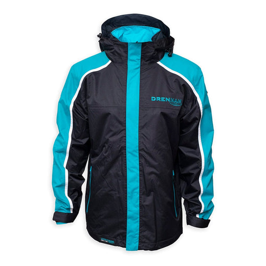 DRENNAN 25K WATERPROOFS JACKET AQUA/BLACK
