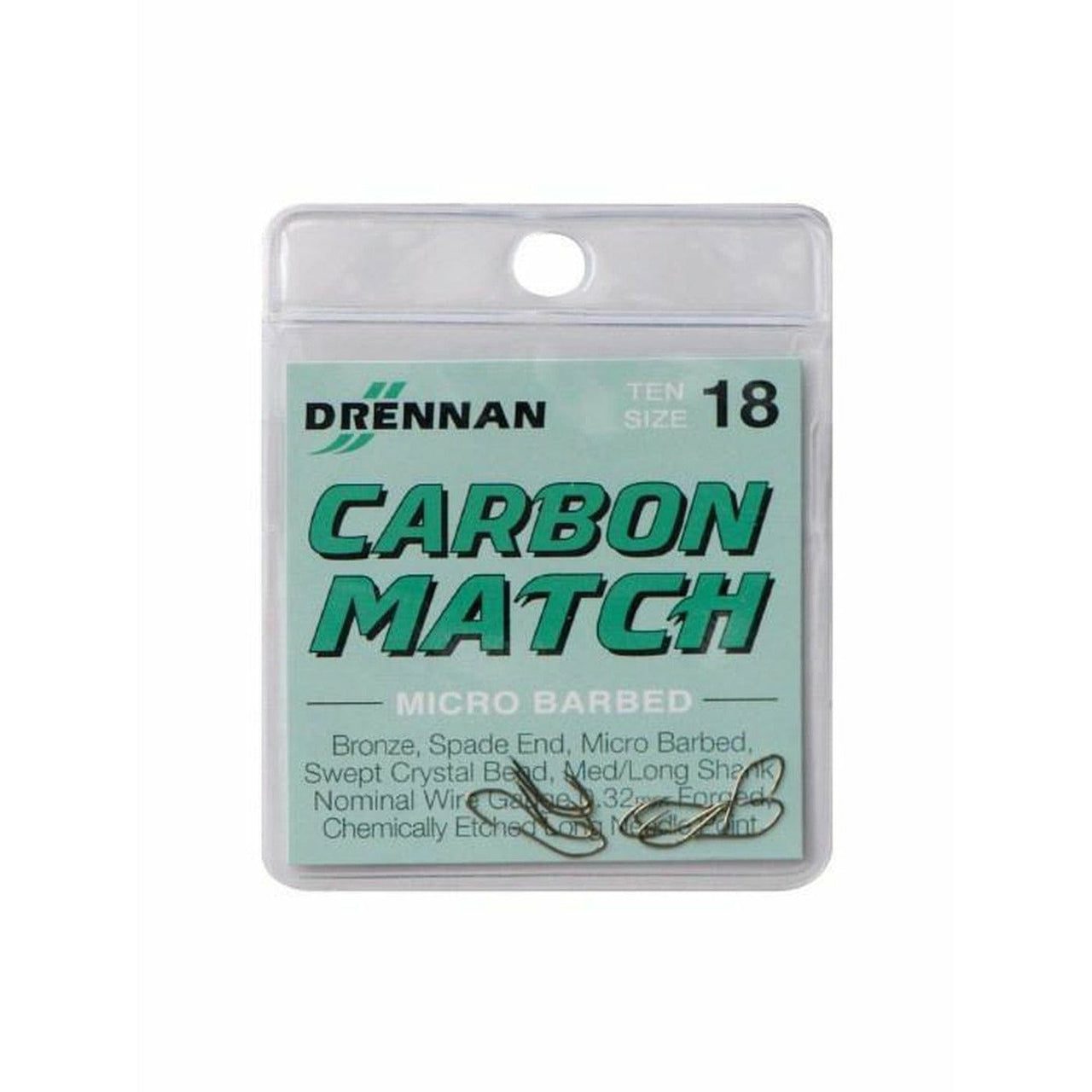 drennan coarse fishing hooks Drennan Carbon Match Hooks for Match Fishing – MatchFishing