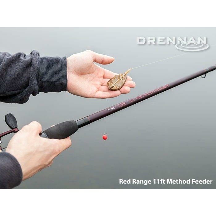 drennan red range float fish reel Drennan Red Range Method Feeder 11ft Feeder Rod – MatchFishing