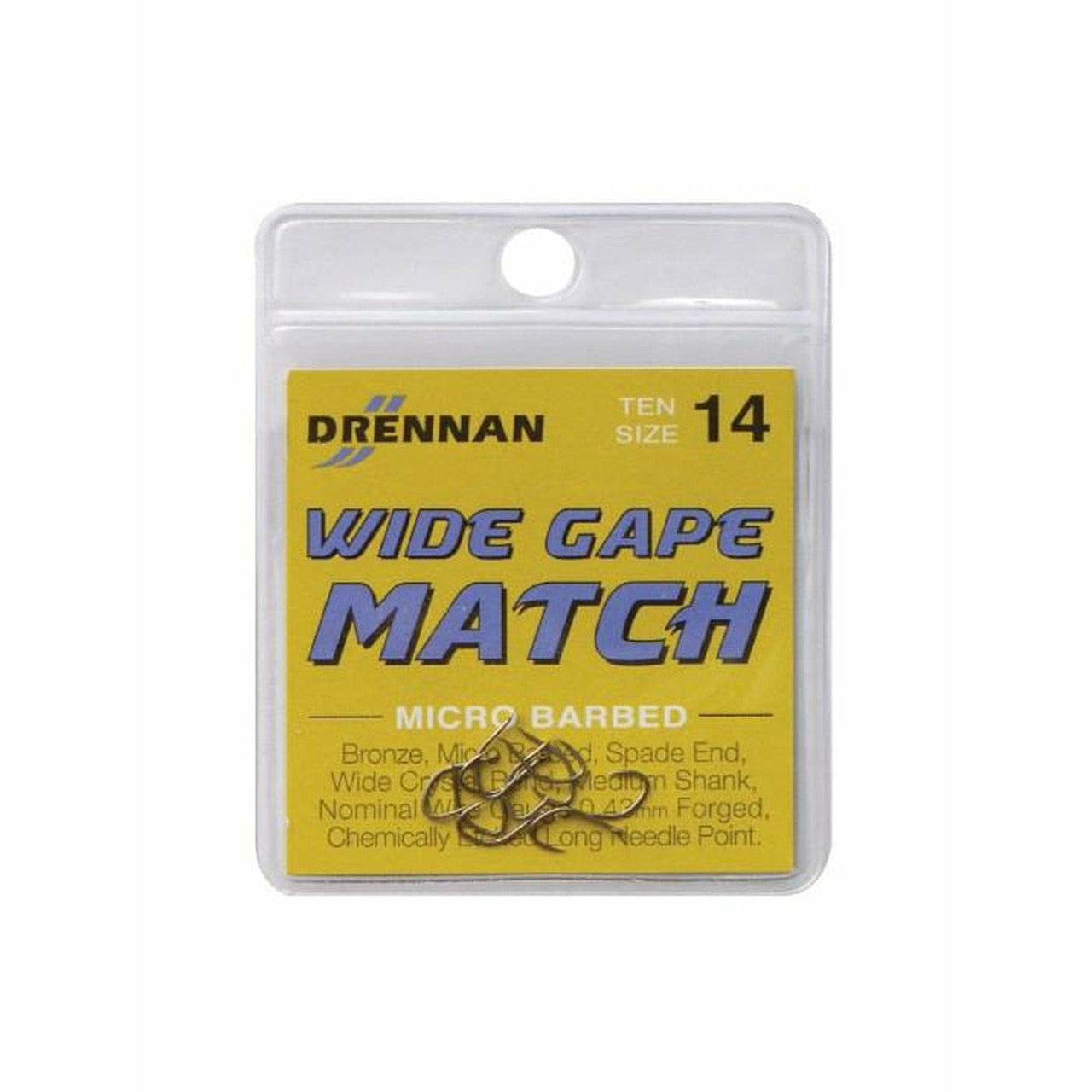Drennan Wide Gap Match Hooks for Match Fishing – MatchFishing
