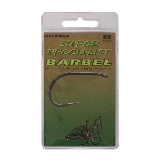 barbel fishing lures Drennan Super Specialist Barbel Barbel Hook – MatchFishing